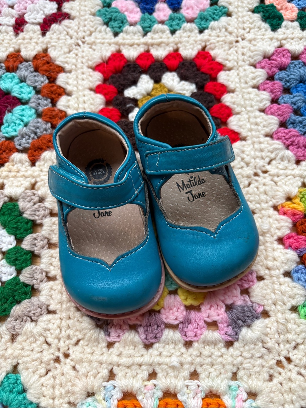 Matilda Jane Teal Mary Janes